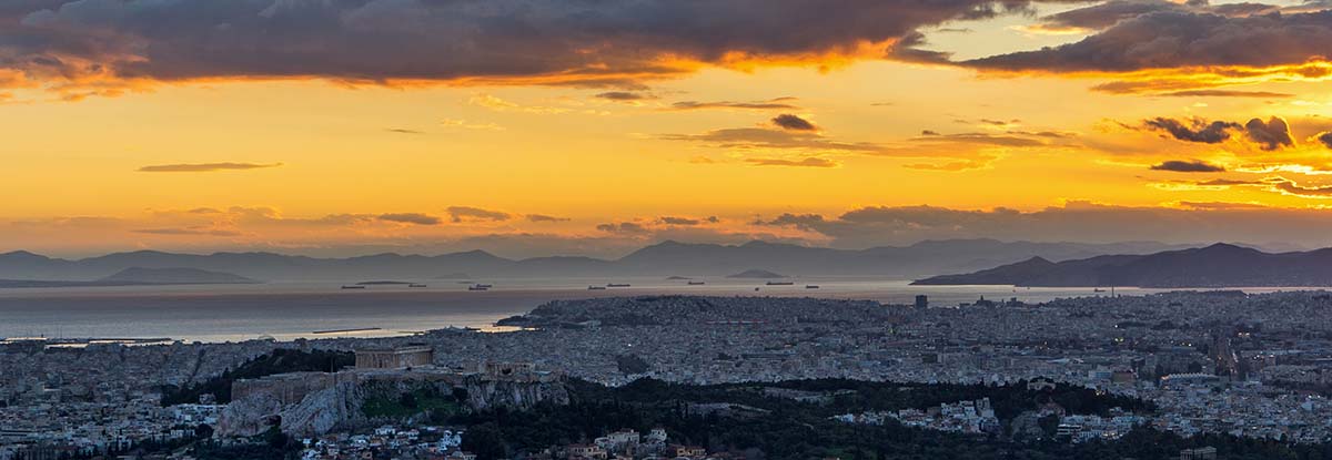 More Greece of Athens, Greece from the top of Lycabettus hill1